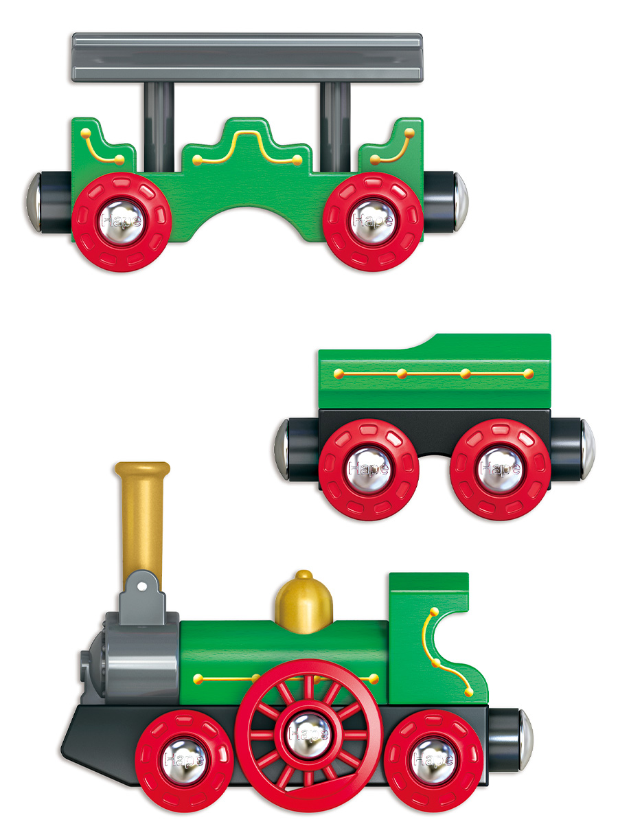 Поезд Hape 34 см E3743_HP - фото 2