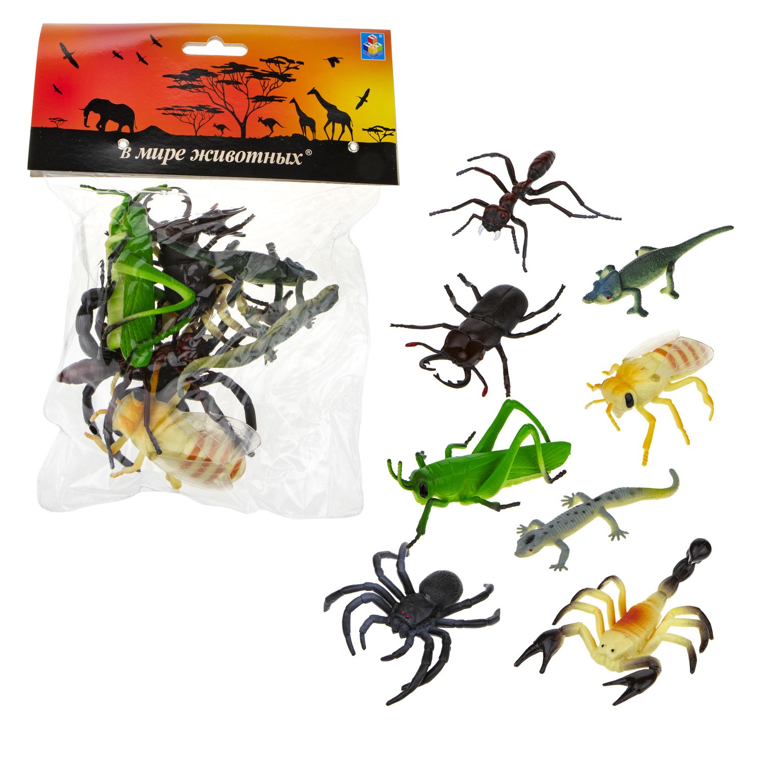 Игровой набор 1TOY Насекомые - фото 12