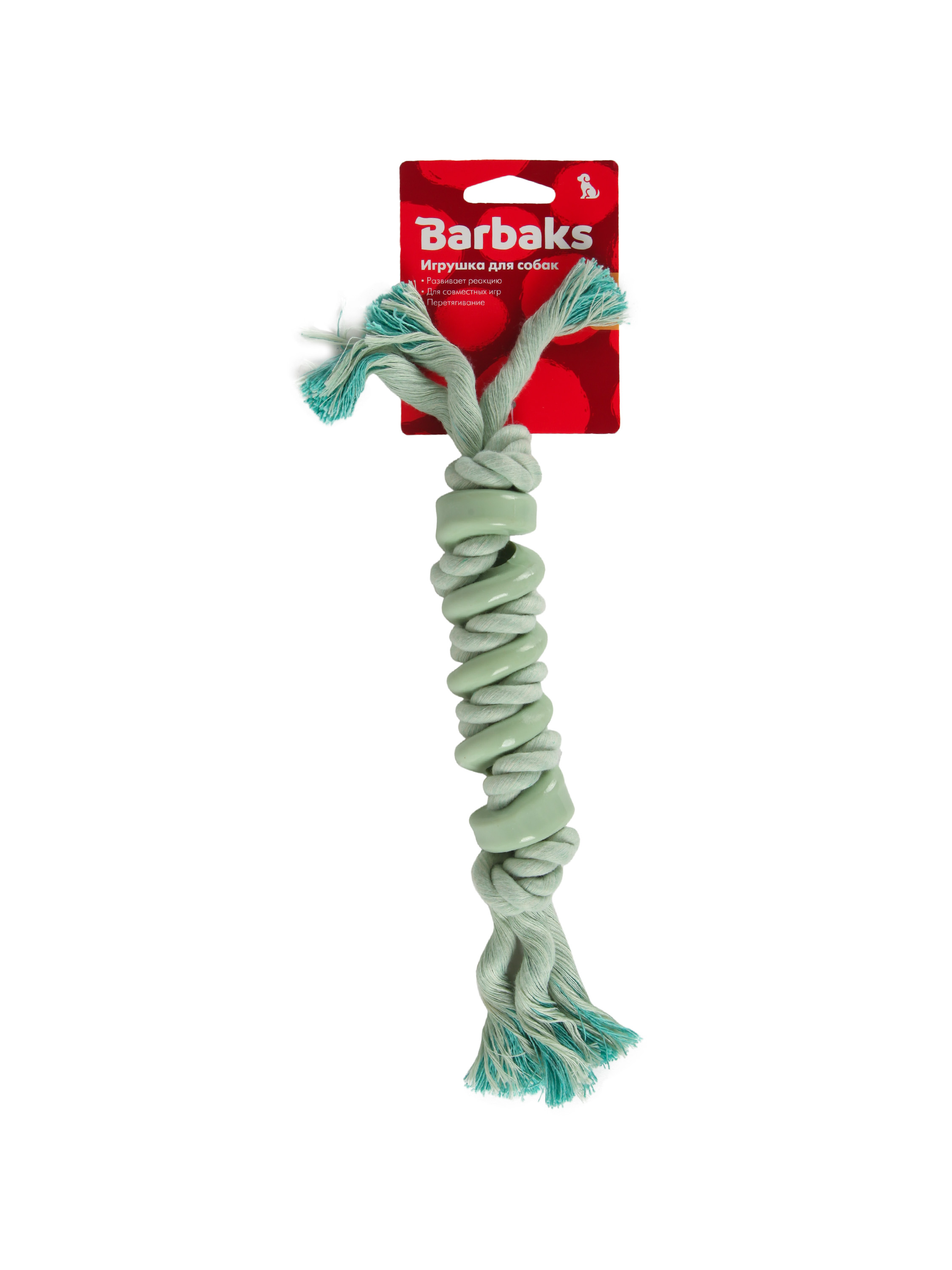 Игрушка для собак Barbaks Канатик-жевалка 28см - фото 7