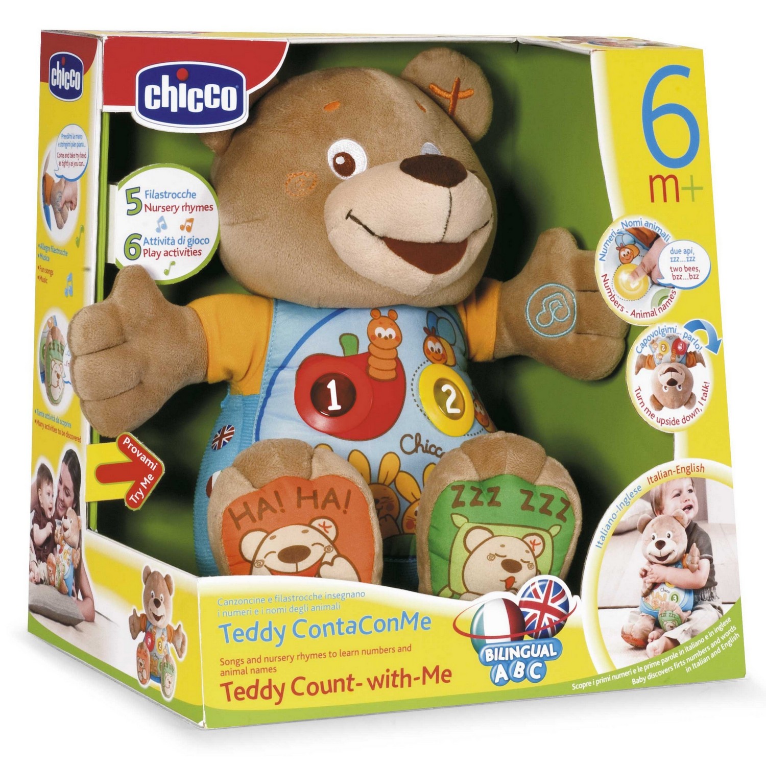 Игрушка Chicco Говорящий мишка TEDDY - фото 9