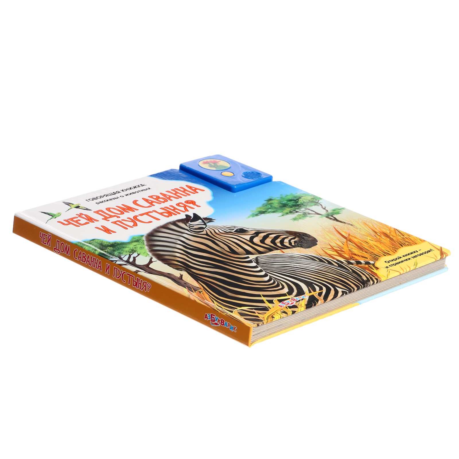 Музыкальная книга Буква-ленд «Чей дом саванна и пустыня?» 3+ - фото 2
