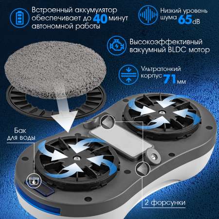 Робот-мойщик окон ENDEVER Skyclean-102