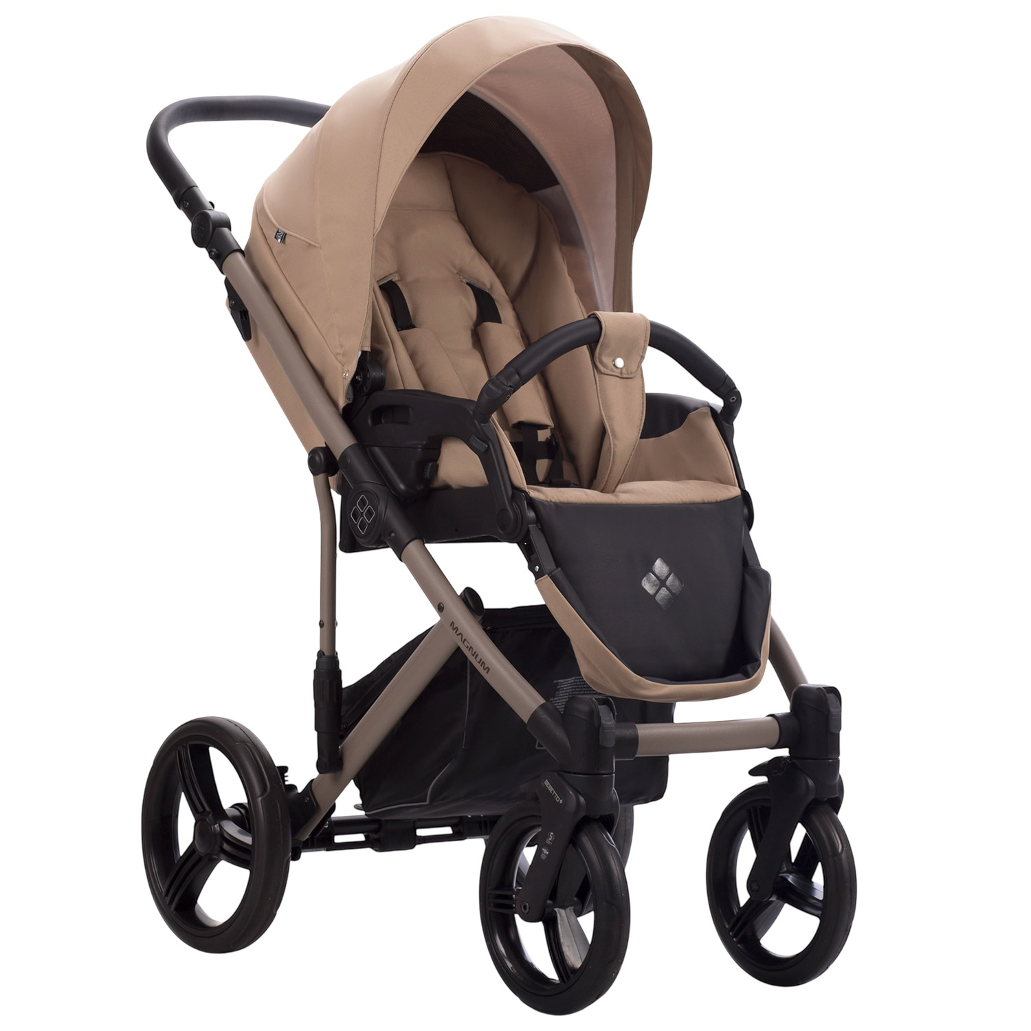 Коляска 2в1 Bebetto Magnum Light 01 - фото 4