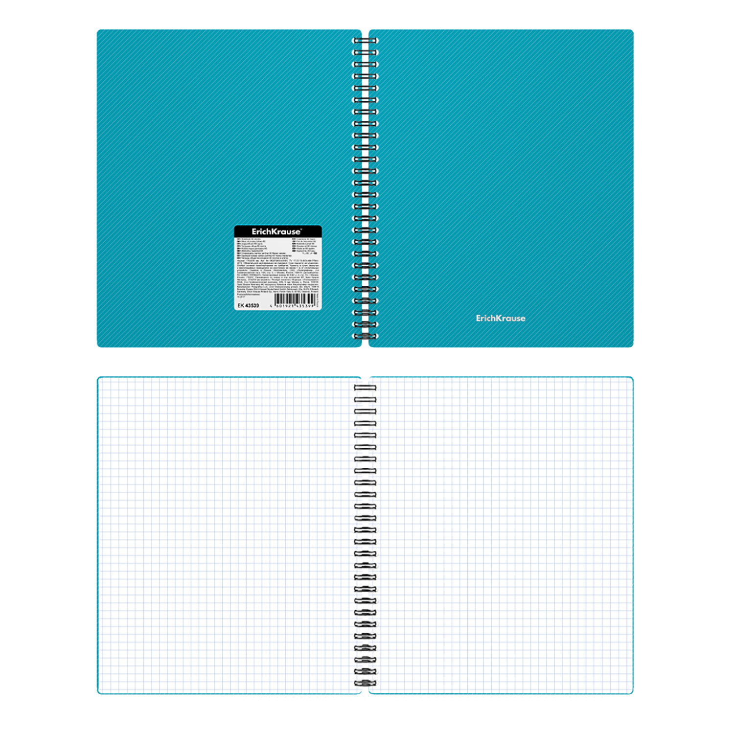 Общая тетрадь ErichKrause клетка 60 лист. в ассортименте - фото 5
