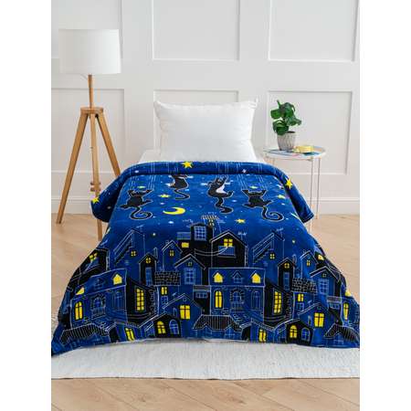 Плед PAVLine Аэро Софт Котики ночные 150 x 200 см