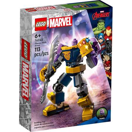 Конструктор LEGO Marvel Super Heroes Меховая броня Таноса блочный
