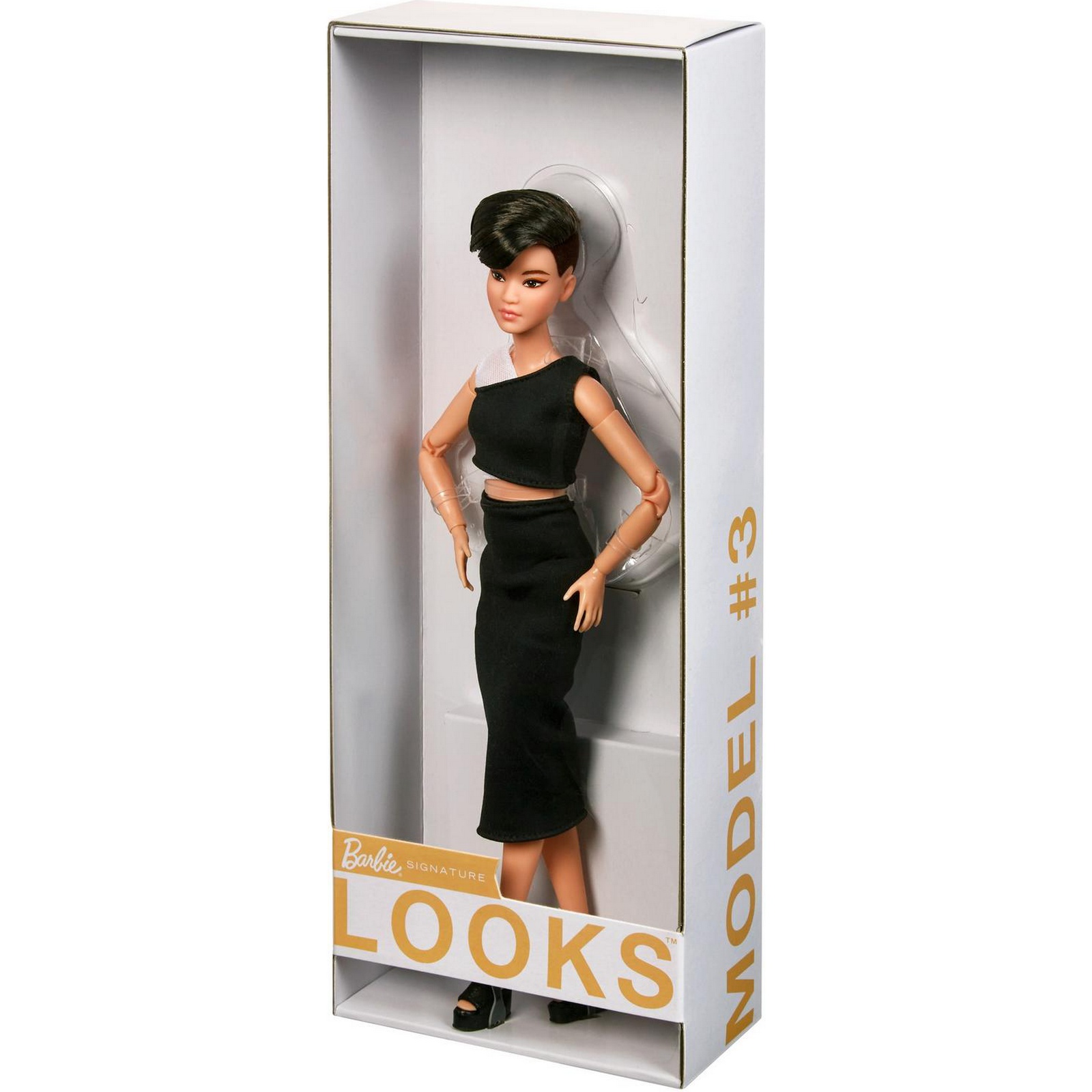 Кукла модельная Barbie Looks GXB29 - фото 3