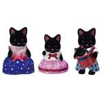 Игровой набор Sylvanian Families Семья Черных котов