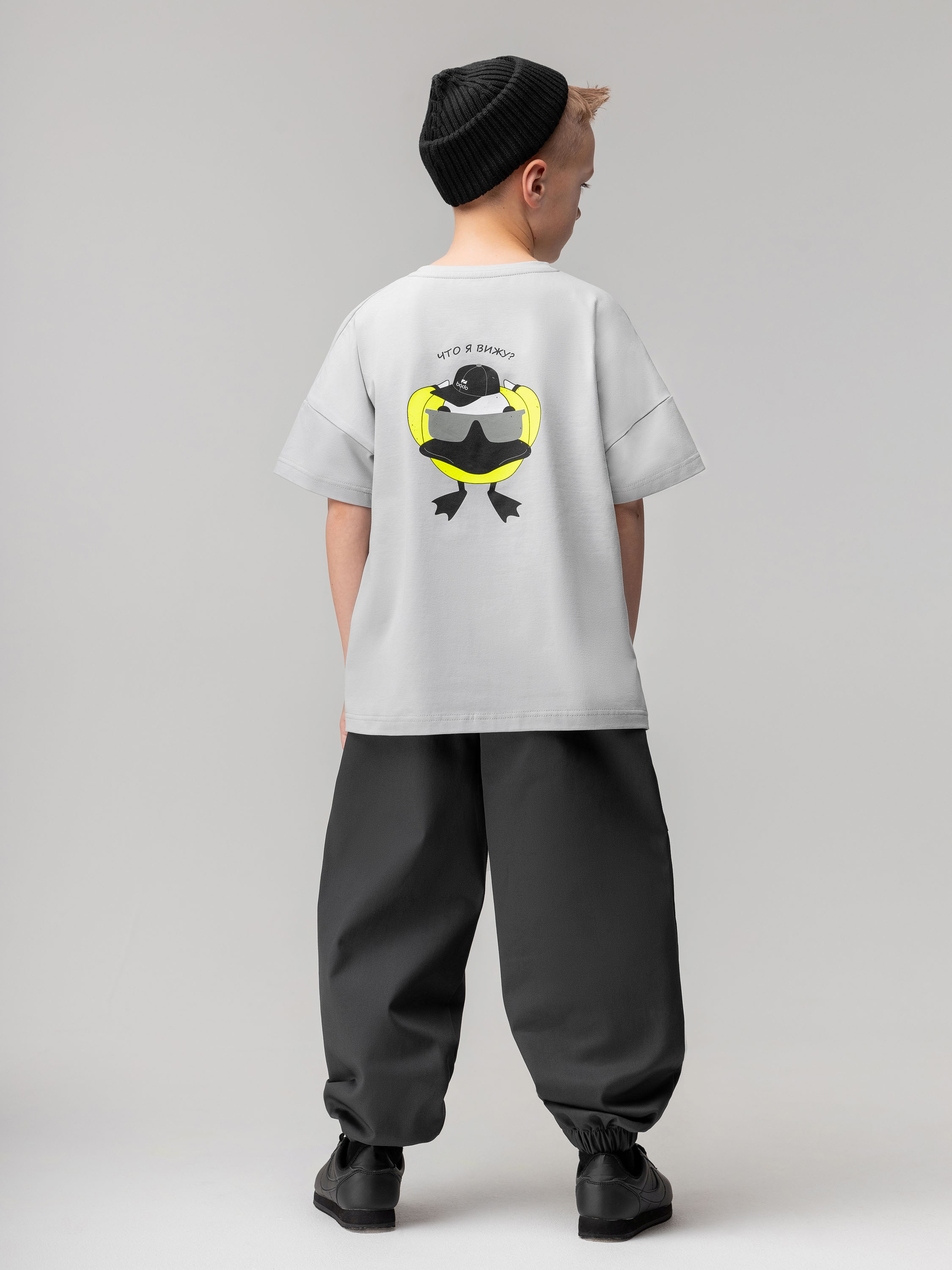 Футболка Bodo 4-435MU_серый (салатовый) - фото 5