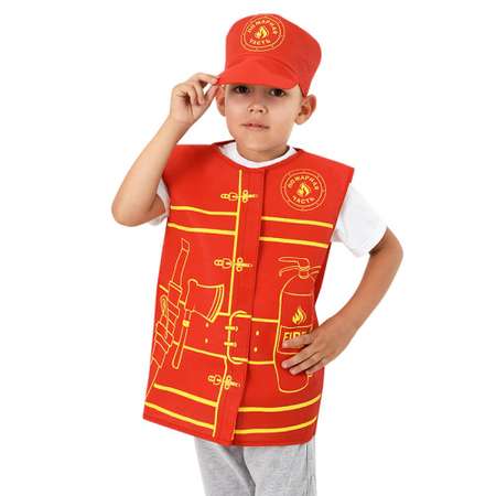 Игрушка Leader Пожарный (экипировка, костюм)