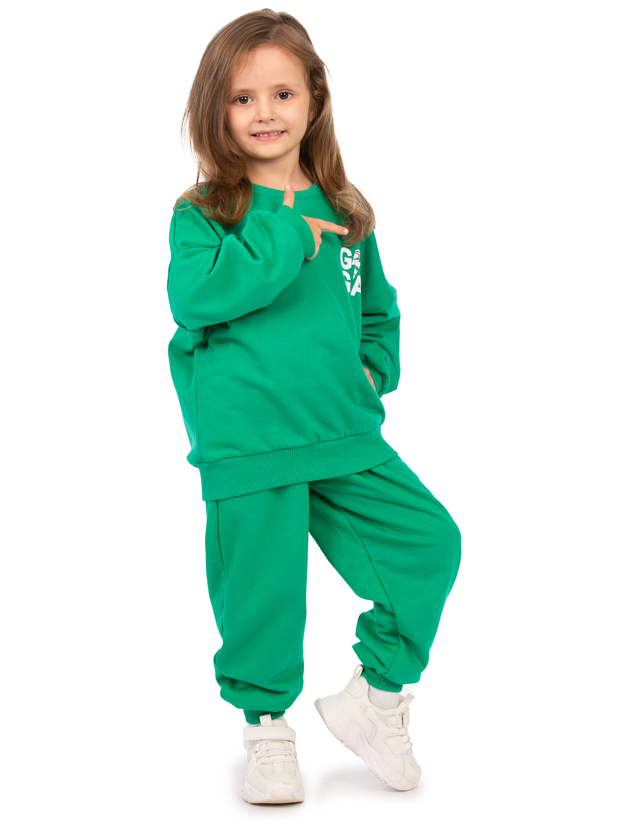 Свитшот и брюки Baby Stylе мд555009 - фото 2