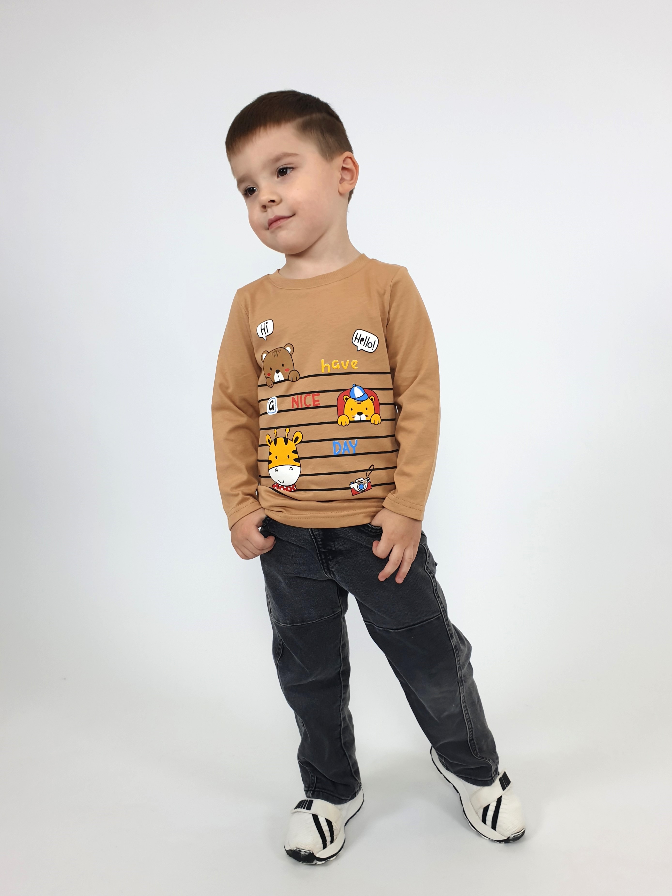 Лонгслив Luneva 4-117-5. - фото 1