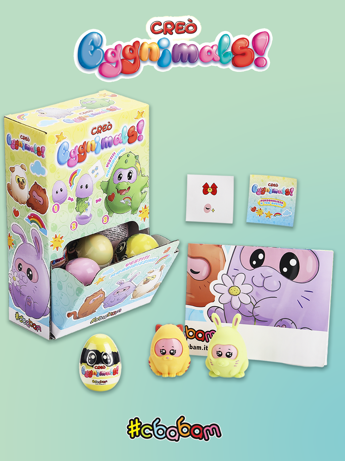 Игрушка-антистресс Sbabam Весёлые яички сюрприз - фото 6