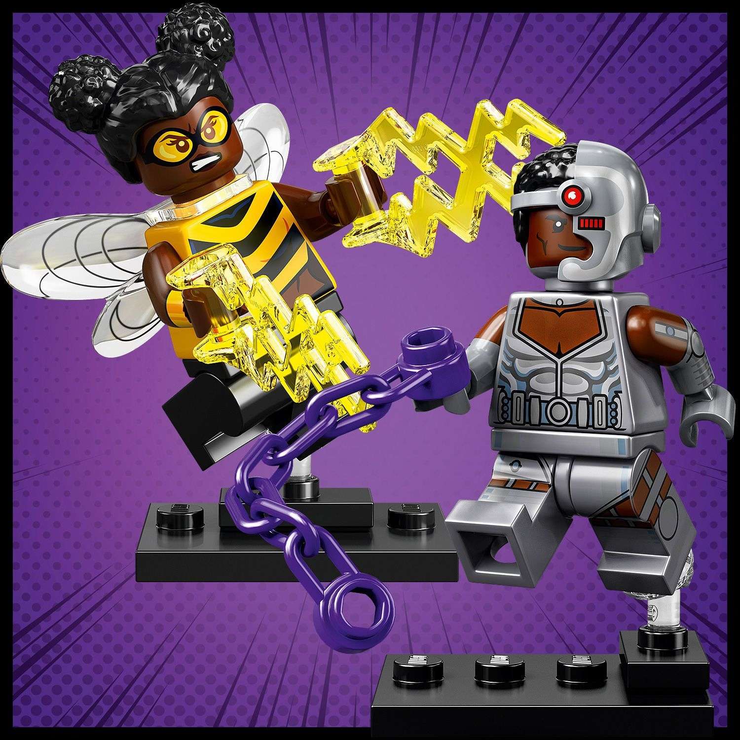 Конструктор LEGO Minifigures DC Super Heroes Series блочный - фото 10