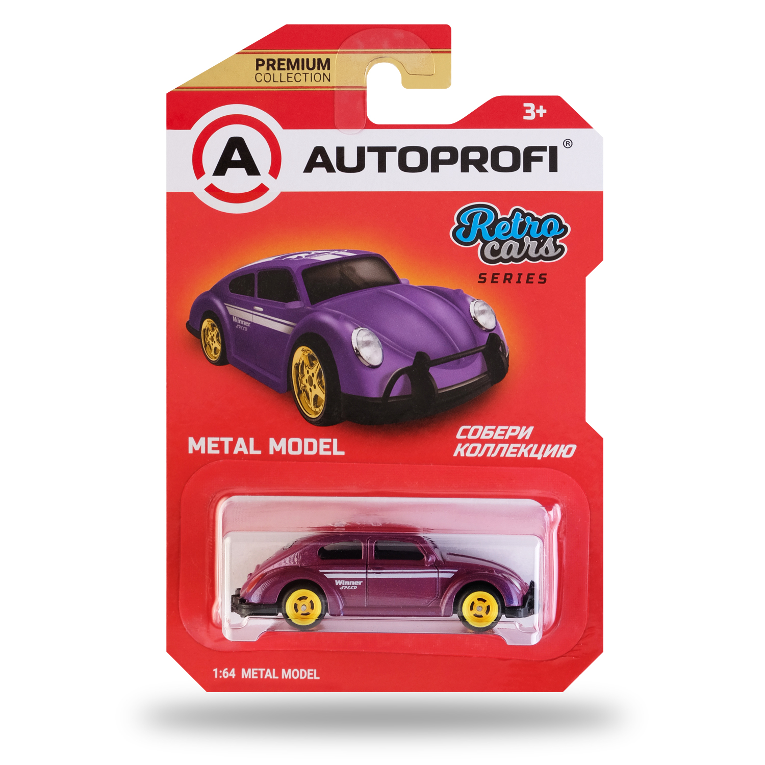 Автомобиль Autoprofi 1:64 в ассортименте CAR-PREMIUM-04-RET - фото 7