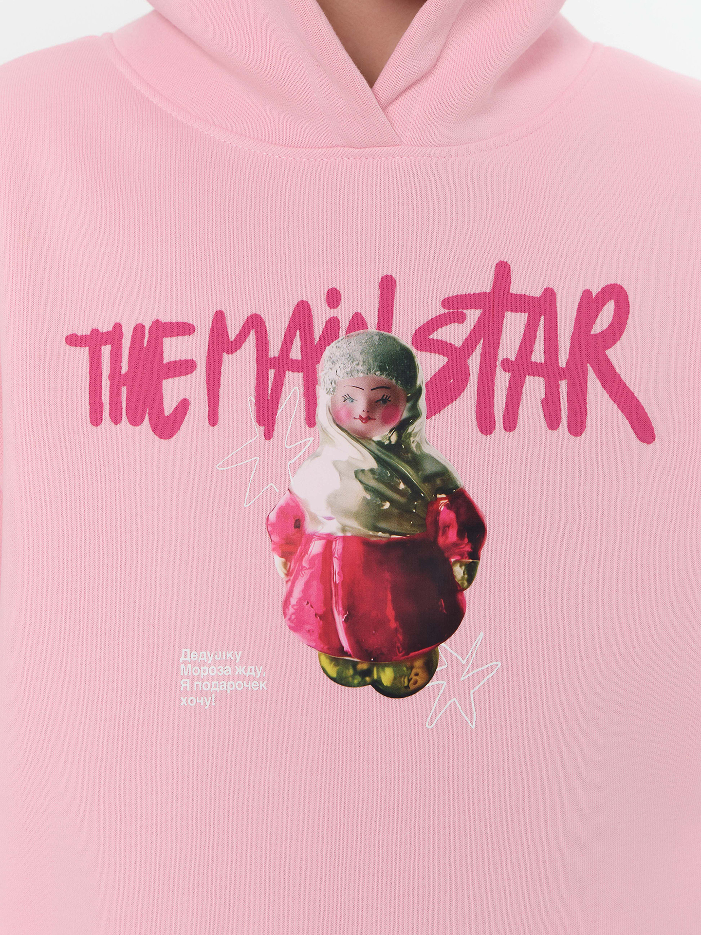 Худи Mark Formelle (Марк Формэль) 127921/нежно -розовый +печать - фото 6