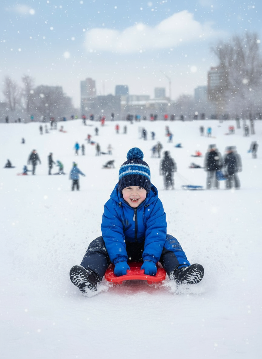 Комбинезон Arctic kids 30-038 синий - фото 3