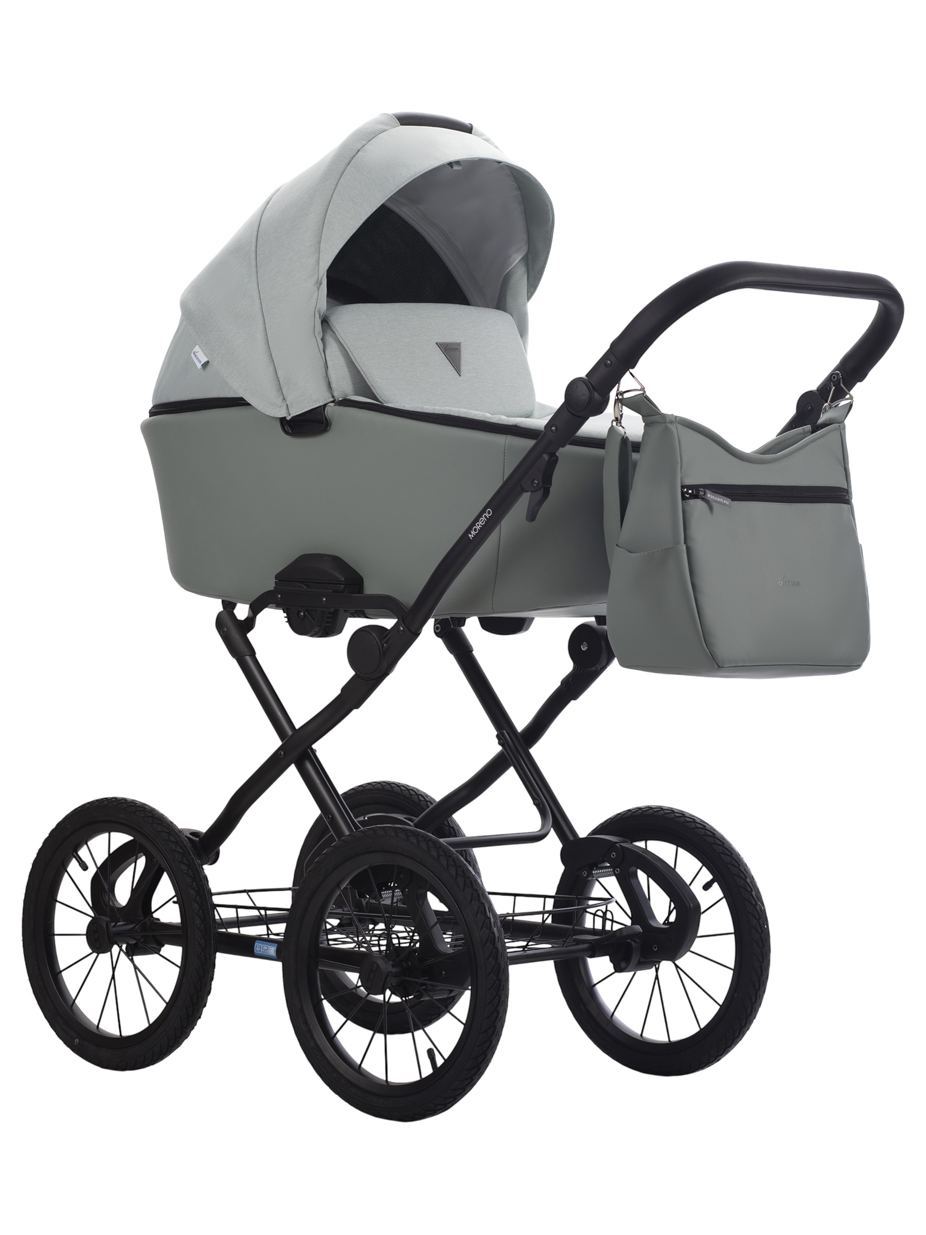 Коляска 2в1 Aroteam Moreno SL New 01 шалфей - фото 1