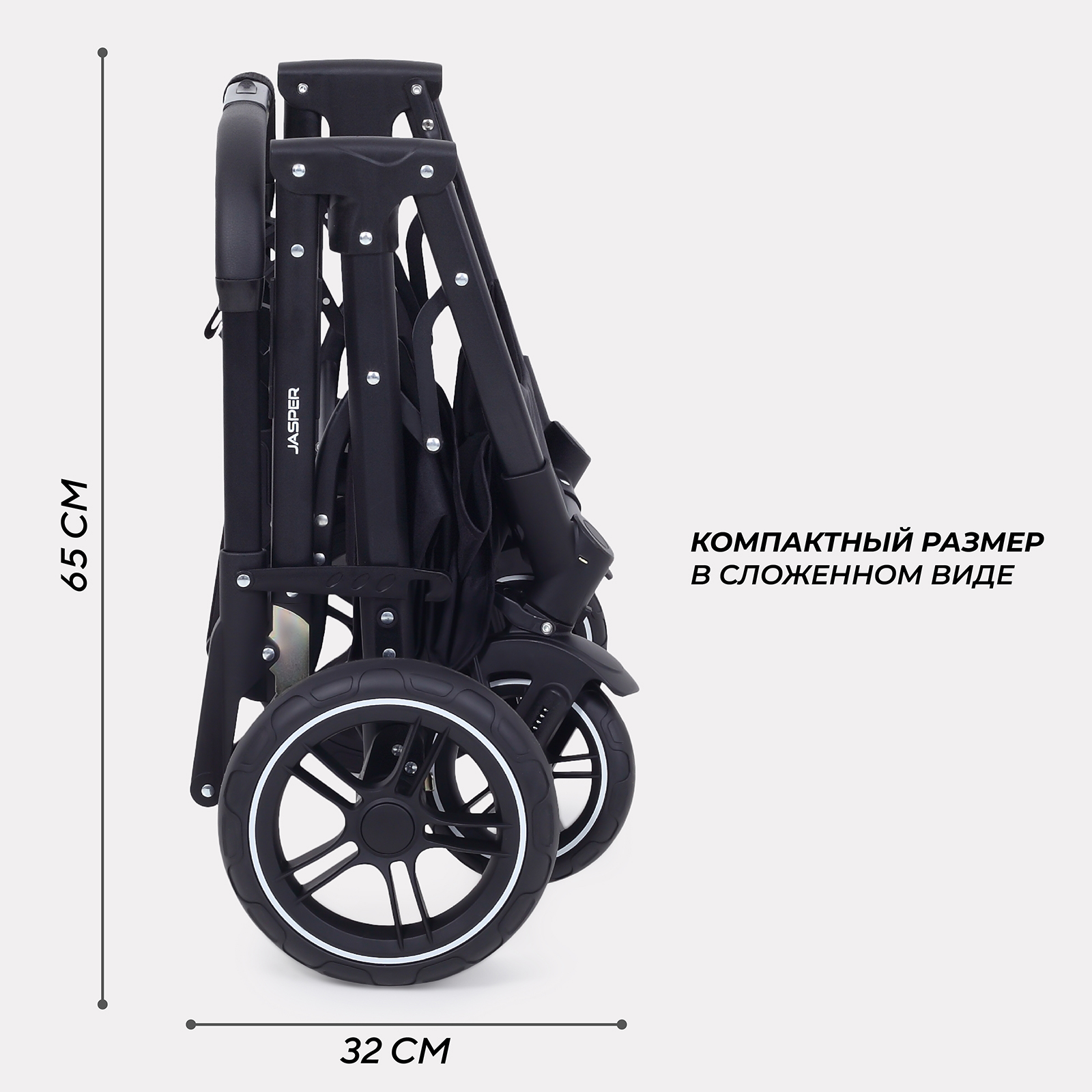 Коляска трансформер MOWbaby Jasper 3в1, grey серый - фото 13