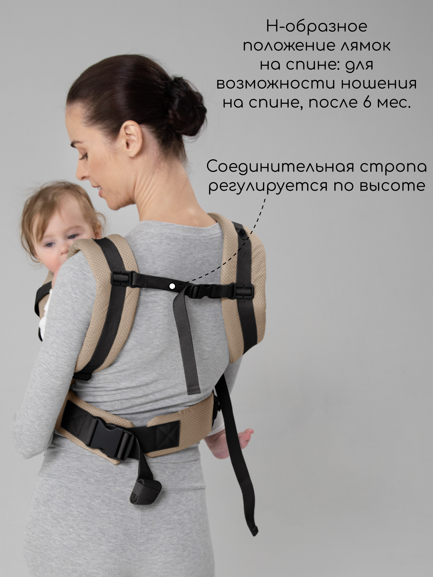 Эргорюкзак Amarobaby Hugger - фото 5