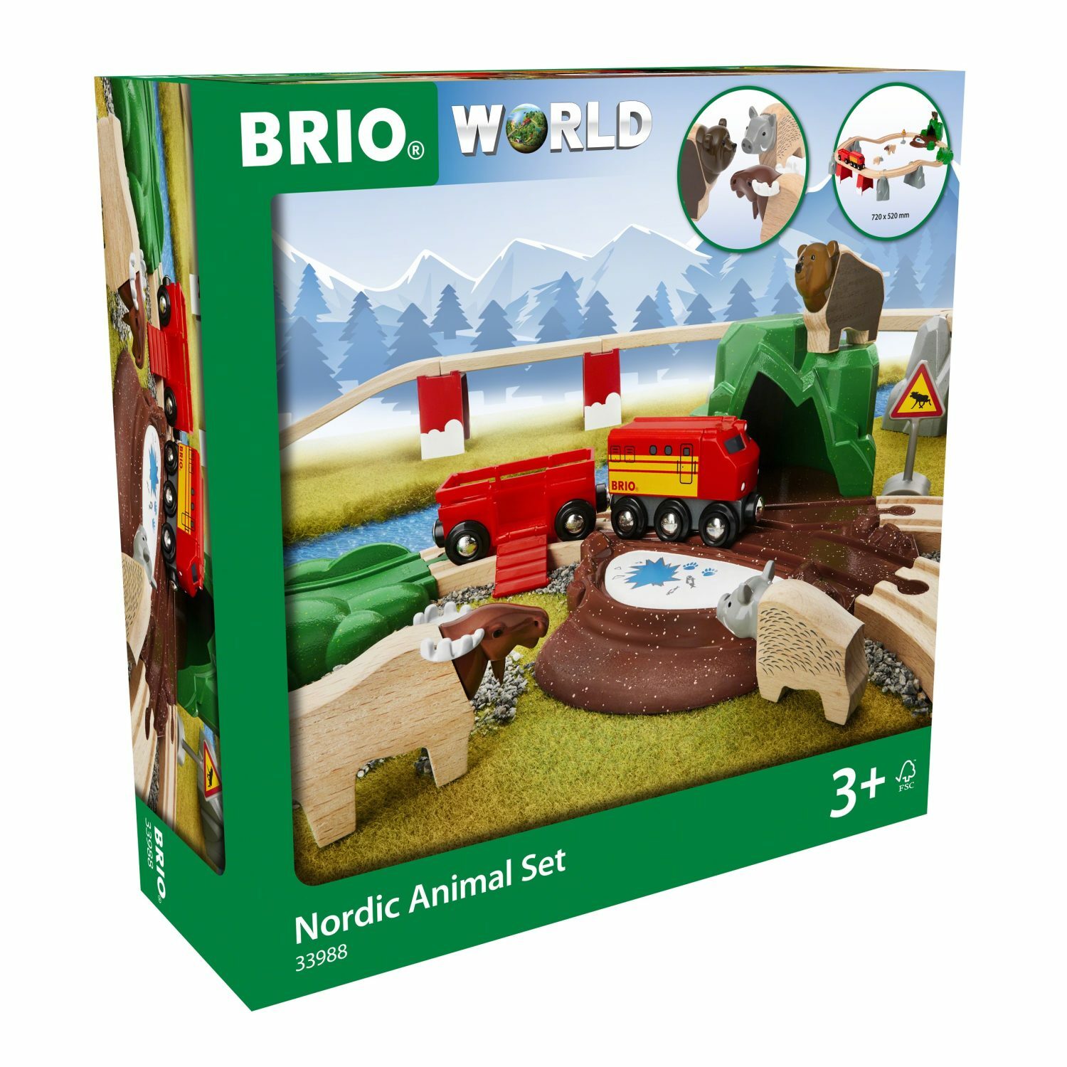 Набор железнодорожный Brio 72 см 33988 - фото 8