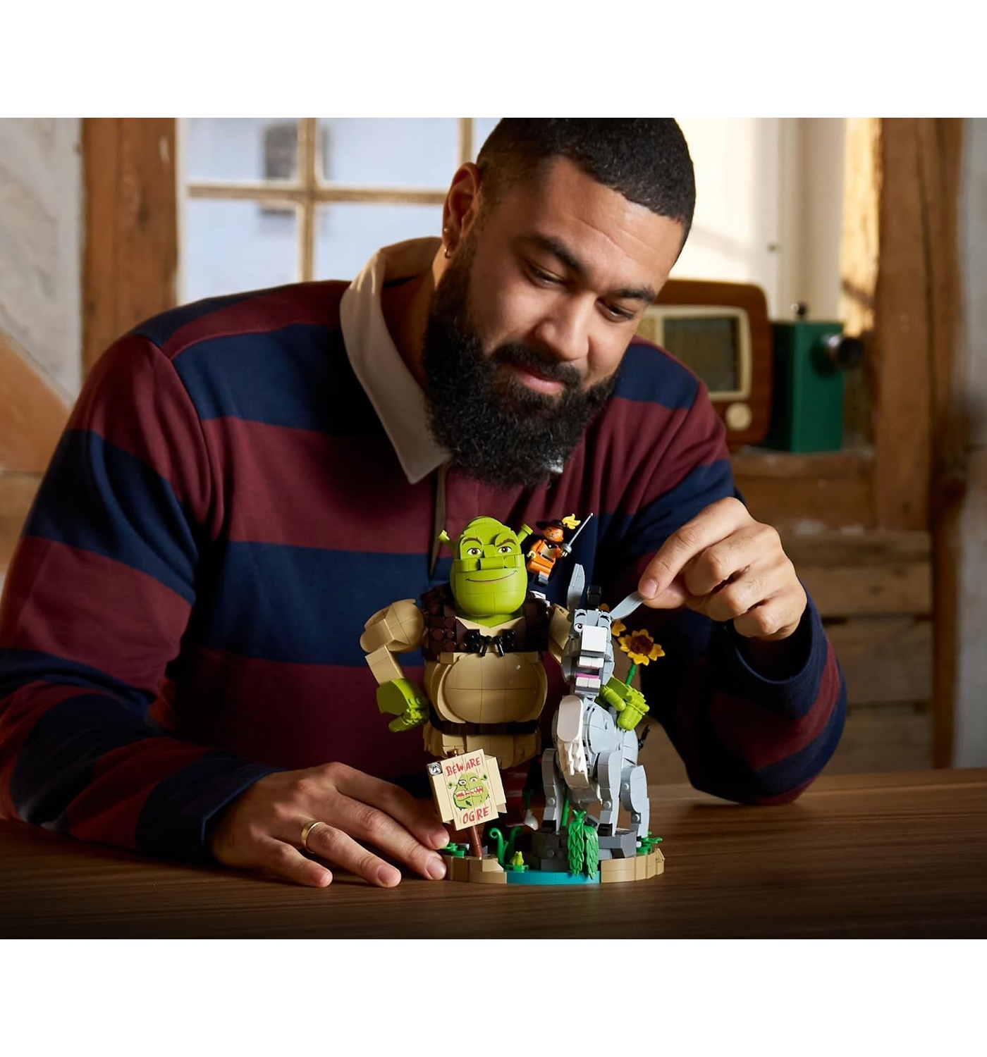 Конструктор LEGO Disney Шрек Осёл и Кот в сапогах 1403 дет. - фото 6