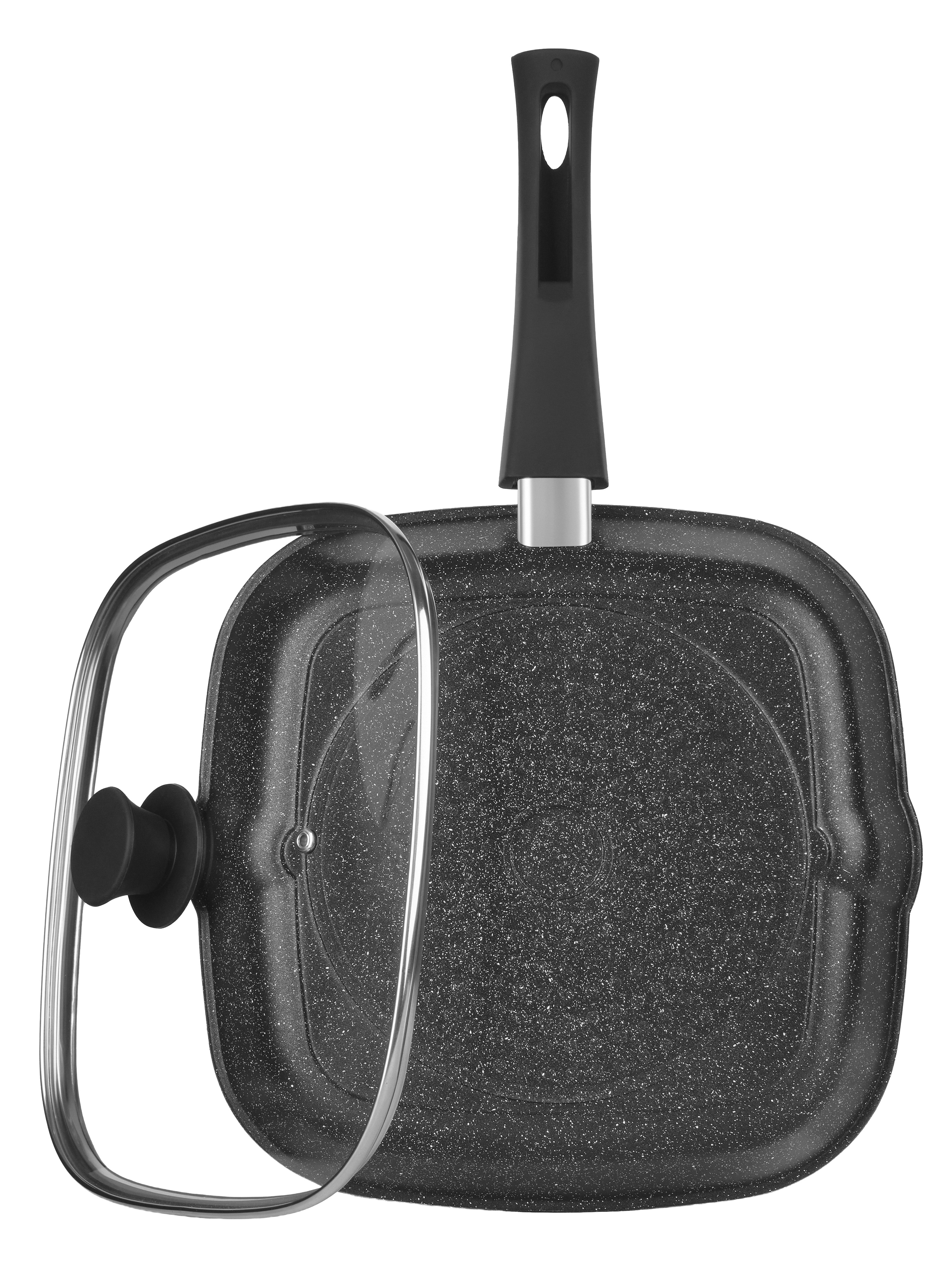 Сковорода гриль 27 см Panairo Expa induction - фото 5