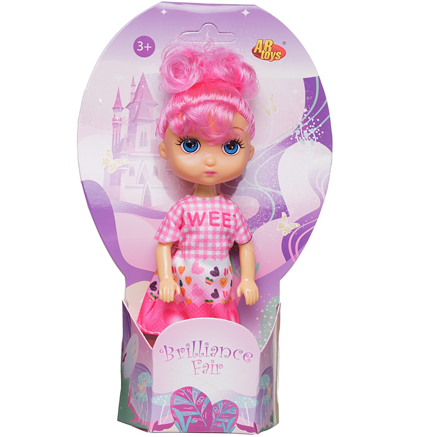 Кукла модельная Abtoys Времена года PT-01835/розовые - фото 1