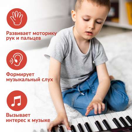 Синтезатор детский FAIRYMARY с микрофоном развивающий
