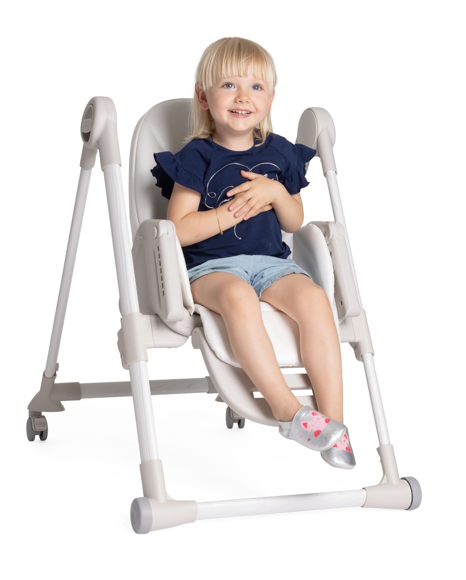 Стульчик для кормления Chicco бежевый - фото 17