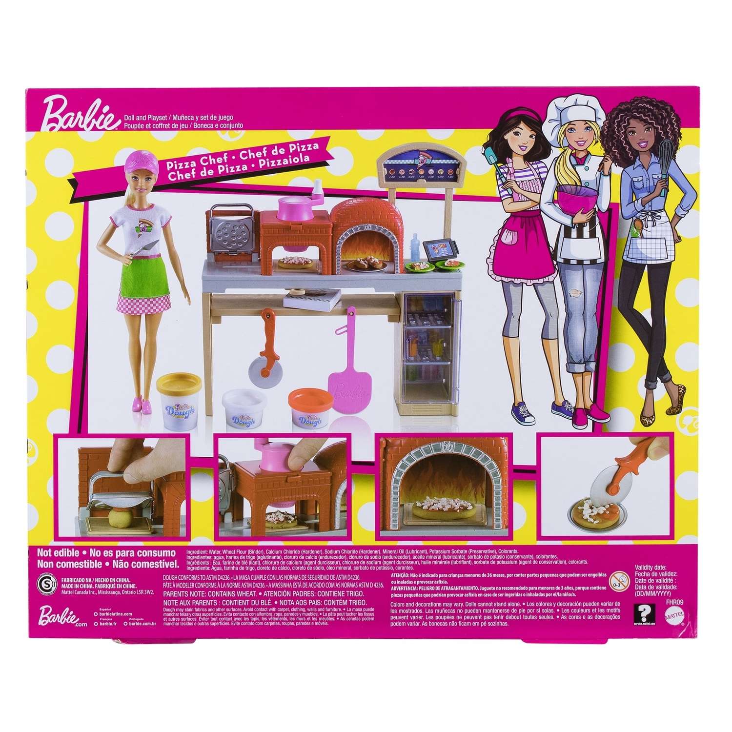 Кукла модельная Barbie FHR09 - фото 4