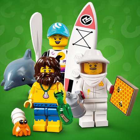 Конструктор LEGO Minifigures Серия 21 блочный