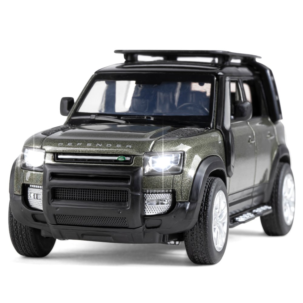 Внедорожник АВТОпанорама Land Rover Defender 110 1:32 JB1251468 - фото 7