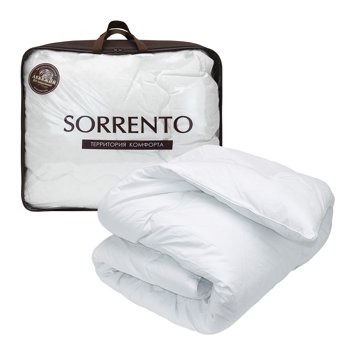 Одеяло SORRENTO DELUXE 2-спальное Лебяжий пух - фото 5