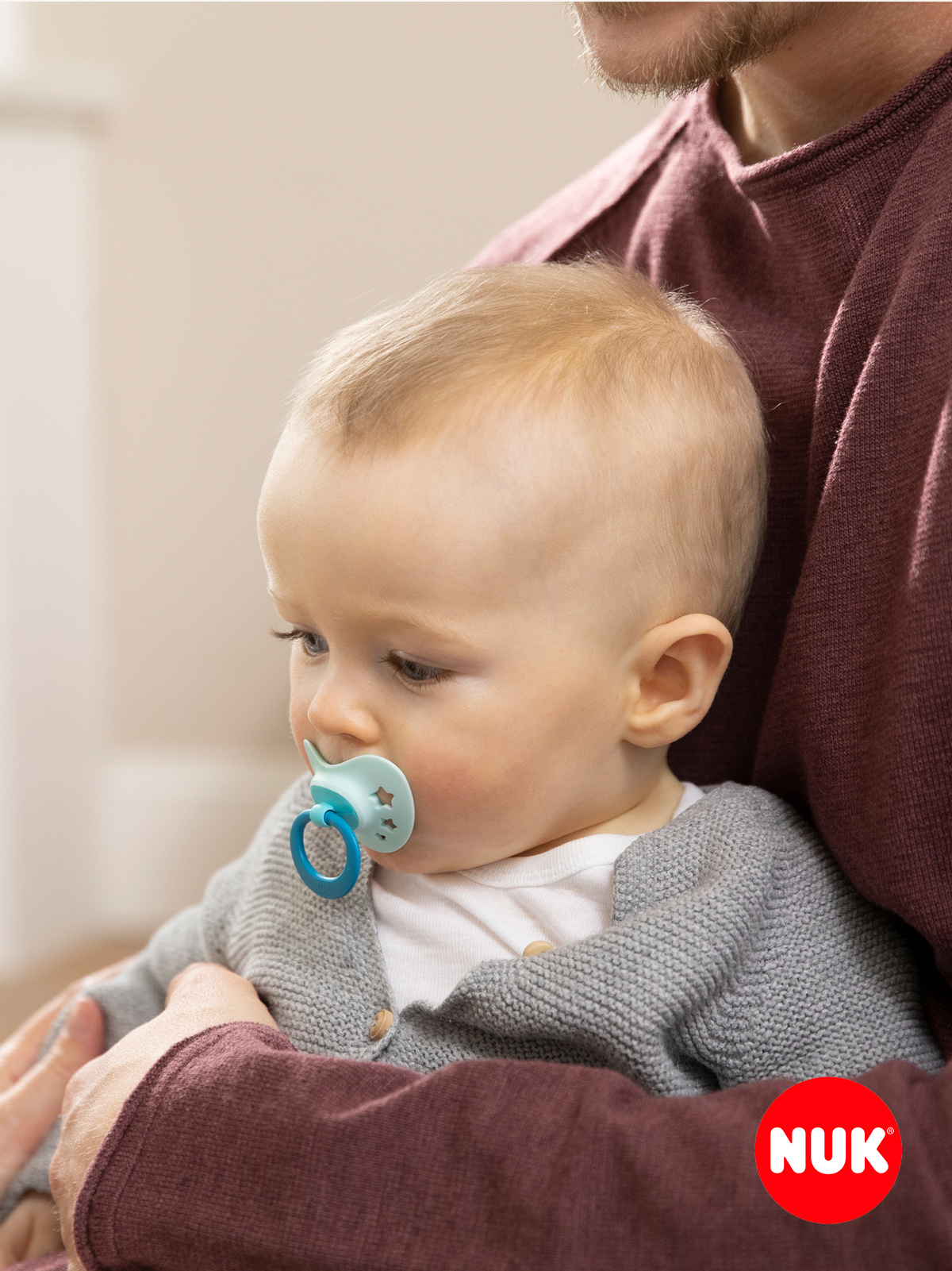 Пустышка Nuk силикон ортодонтическая от 18 мес. 1 шт. - фото 2