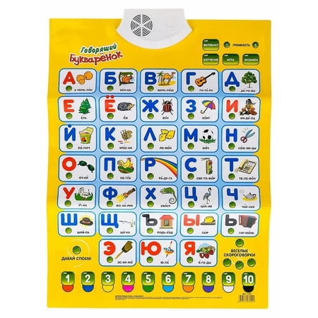 Игрушка Play Smart планшет интерактивная азбука