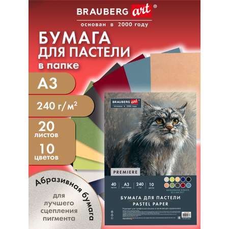 Художественная бумага Brauberg 40 лист.
