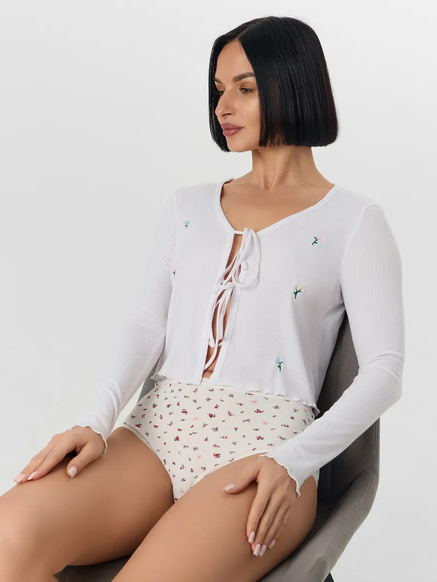 Трусы Mark Formelle (Марк Формэль) 412426/букетики на молочном - фото 5