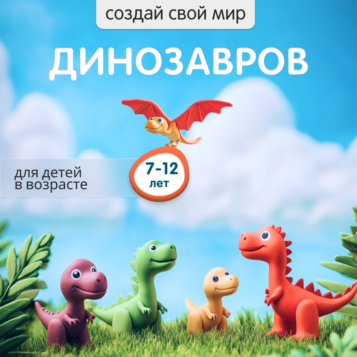 Пластилин Play clay воздушный - фото 3