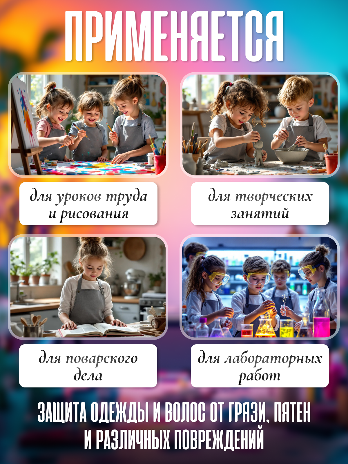 Фартук AXLER с нарукавниками - фото 4