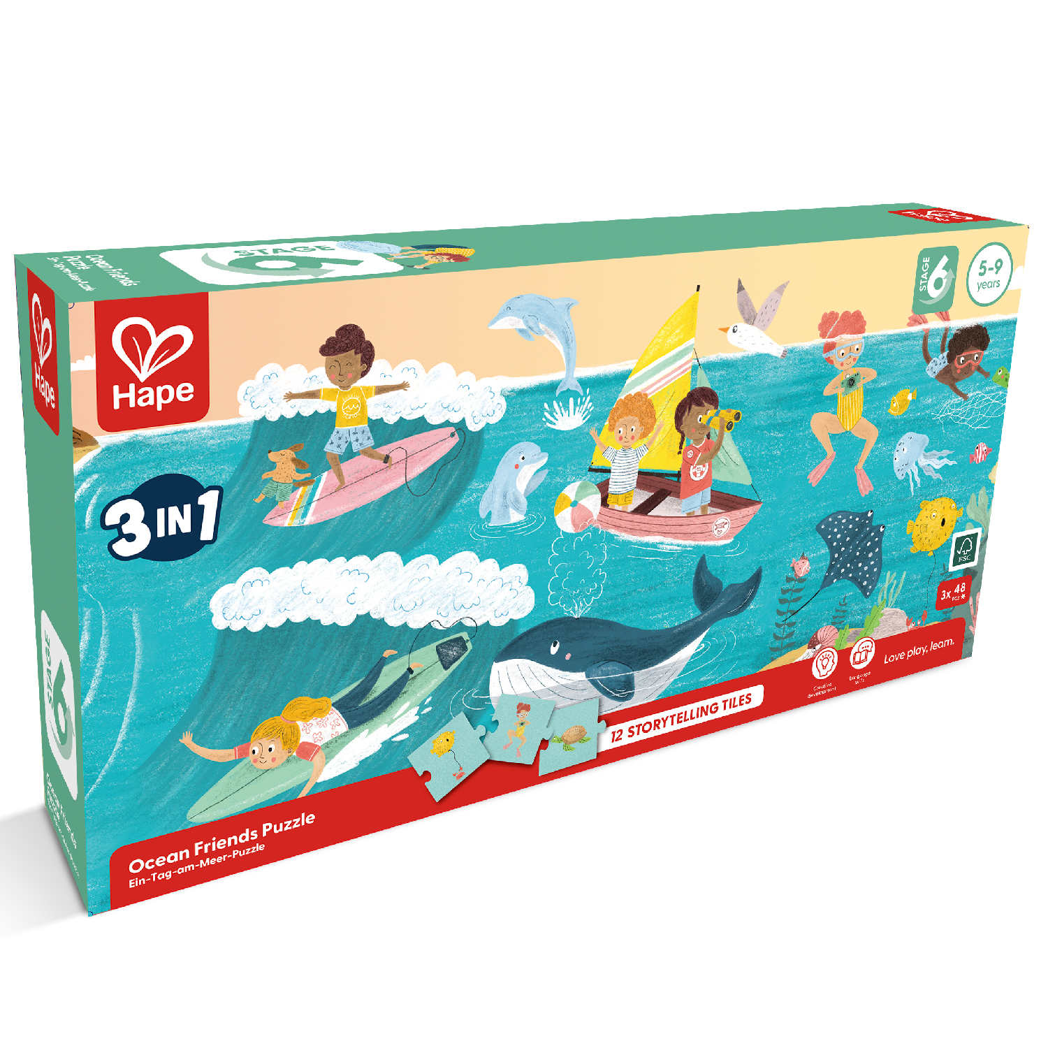 Пазл Hape классический - фото 10