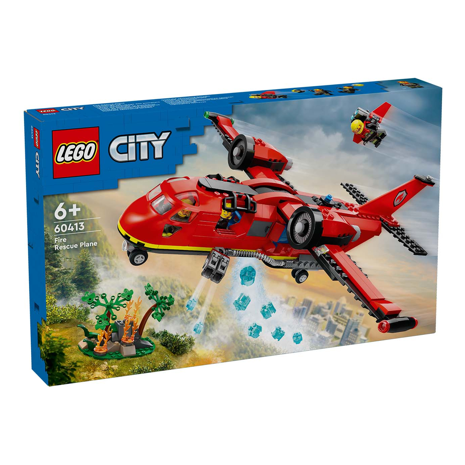 Конструктор LEGO City Пожарно-спасательный самолет - фото 13
