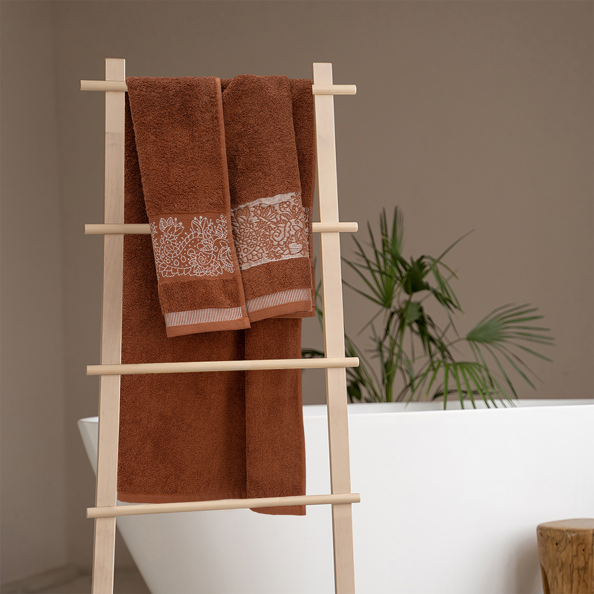 Полотенце BRAVO Ажур 130 x 70 см 1 шт. - фото 4