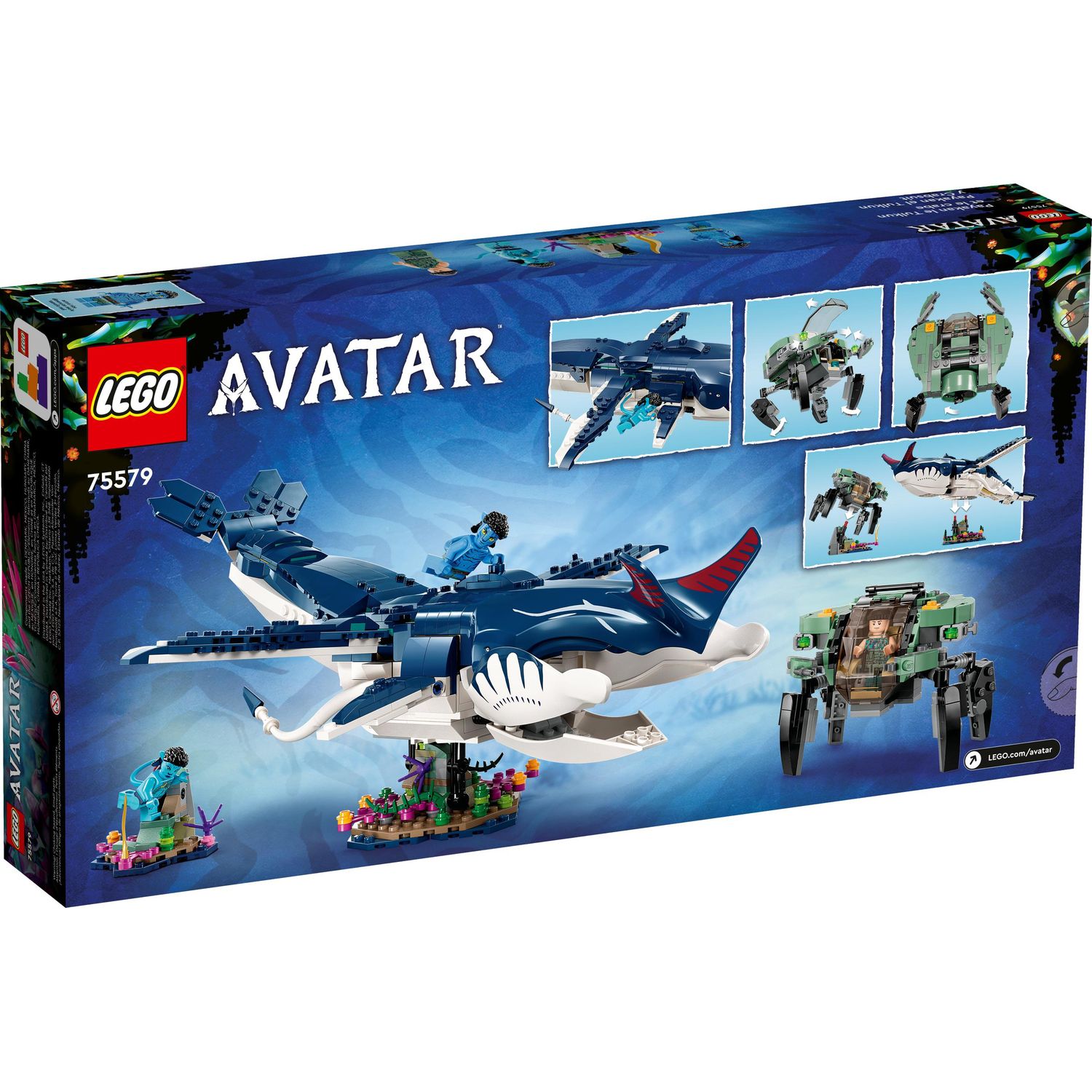 Конструктор LEGO Avatar Тулкун Паякан и Крабсьют блочный - фото 10