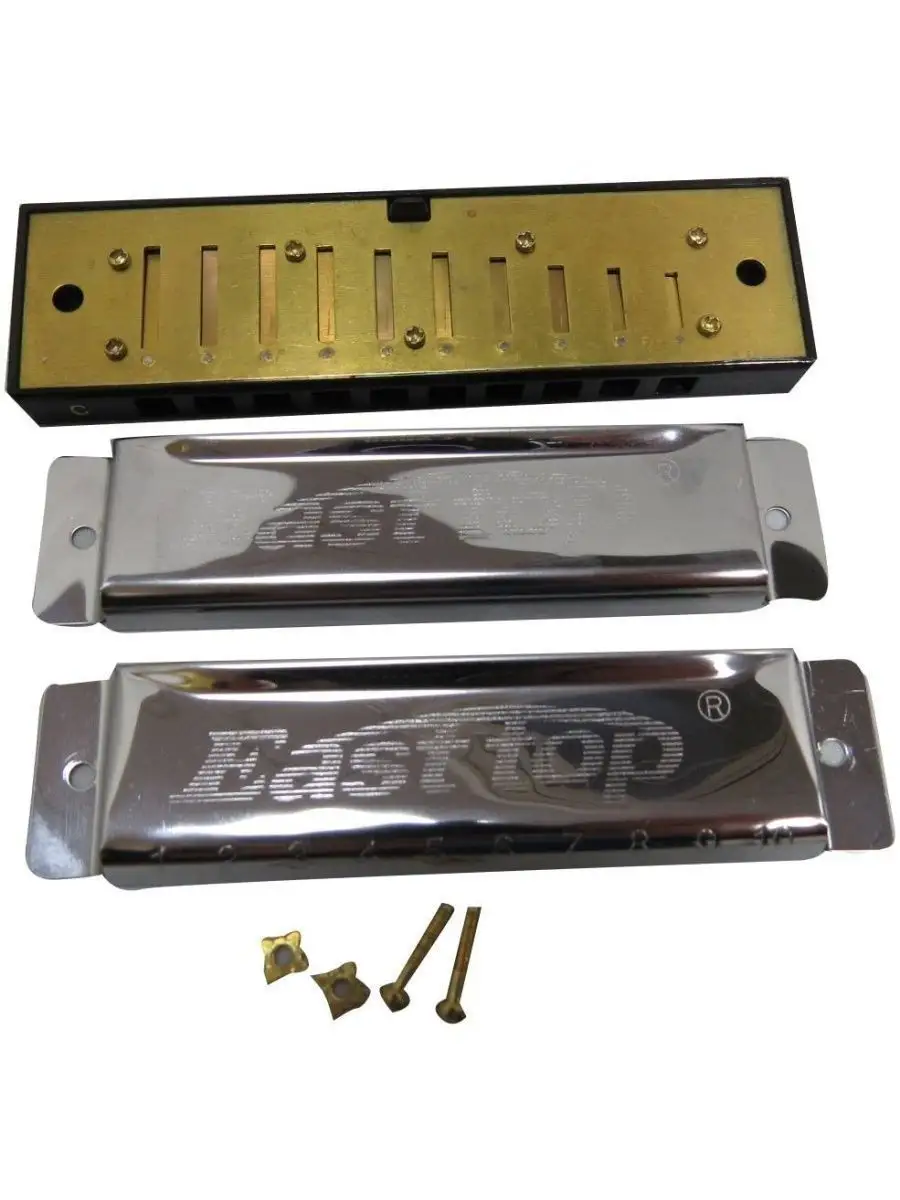 Игрушка музыкальная EASTTOP губная гармошка - фото 6