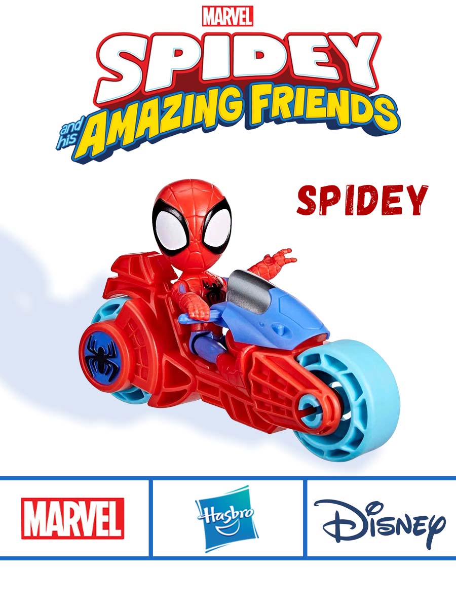 Игровой набор Hasbro Spidey &amp; Спайди с мото - фото 1
