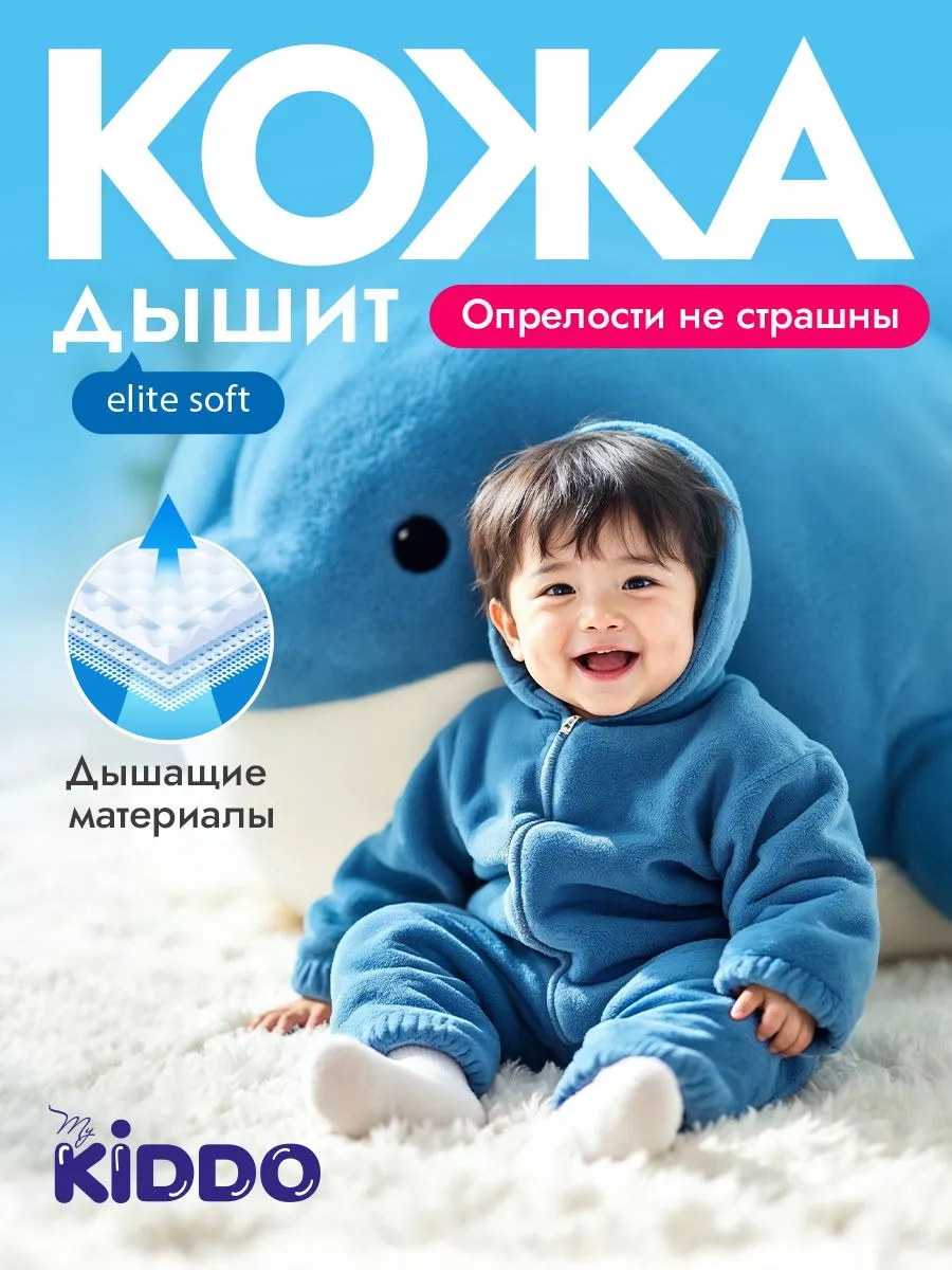 Трусики Kiddo Elite Soft M (6-10 кг) 58 шт. - фото 4