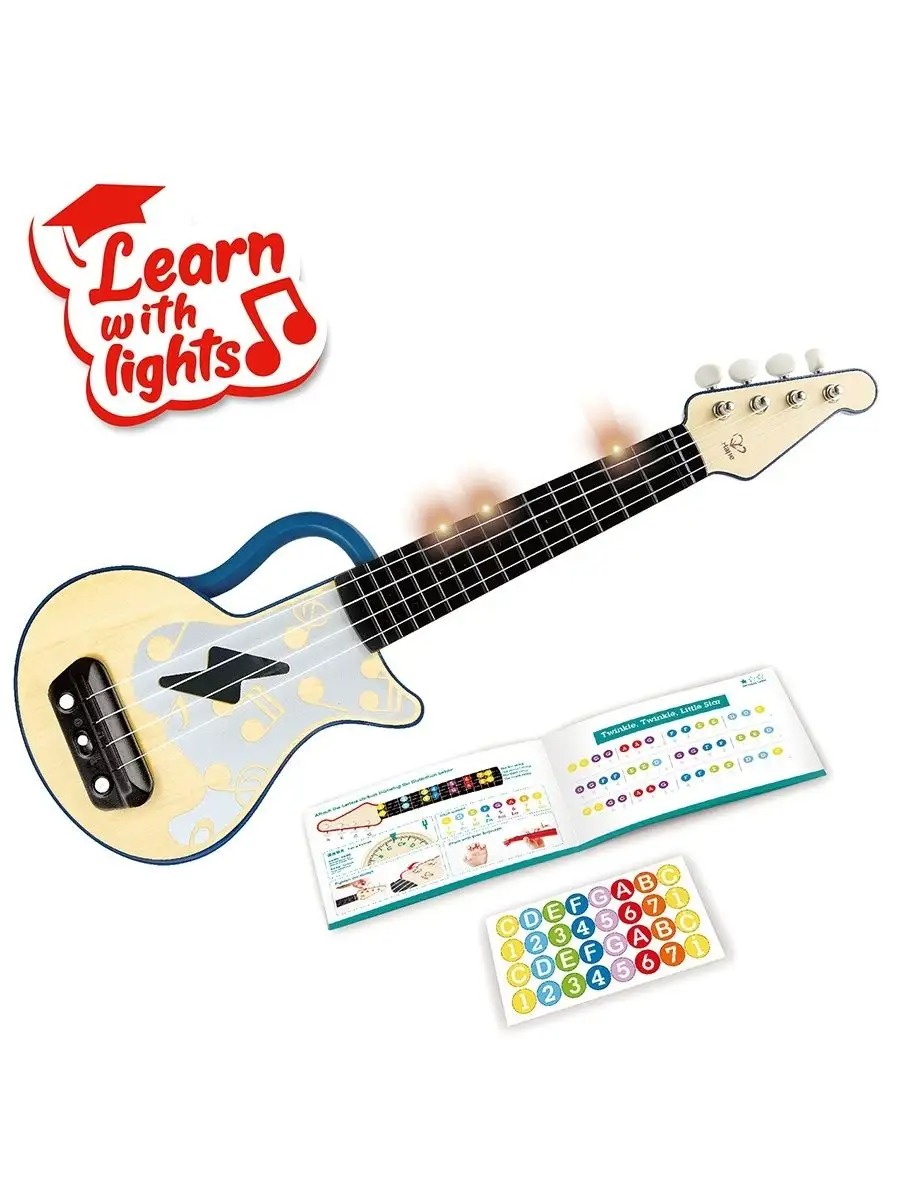 Игрушка музыкальная Hape Гитара музыкальная гитара - фото 14