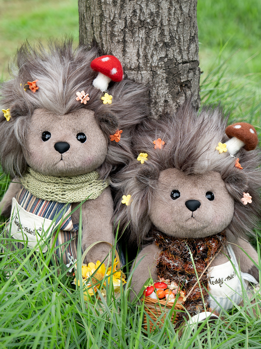 Мягкая игрушка TeddyTales Ежик Мори латте - фото 9