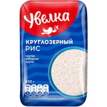 Рис круглозерный шлифованный Увелка 800г